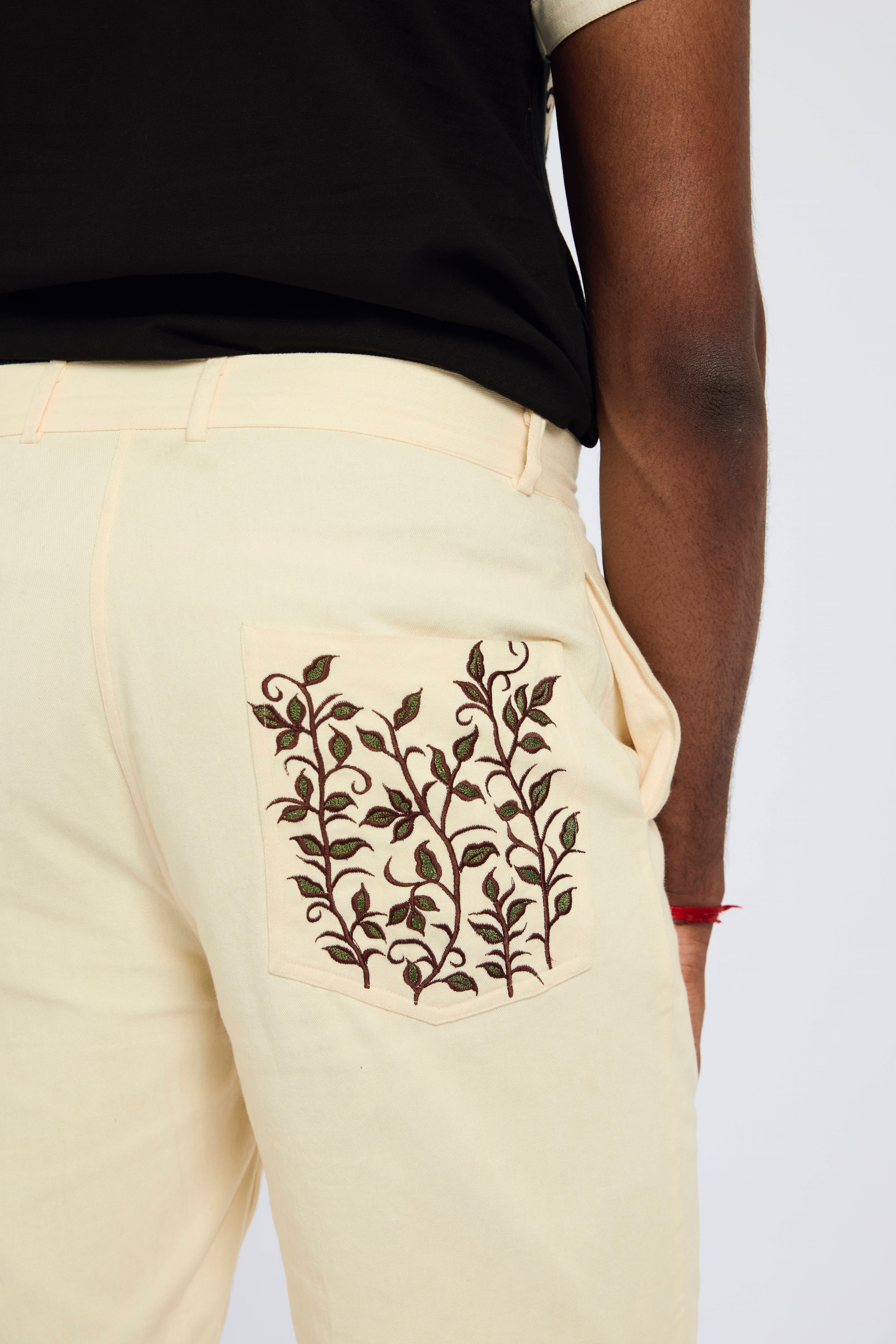 Embroidered Shorts
